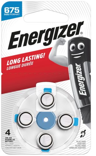 Energizer Hallókészülék Elem ZA675 B4