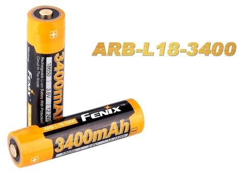 Fenix Light Kellék Akkumulátor 18650 ARB-L18 3400mAh