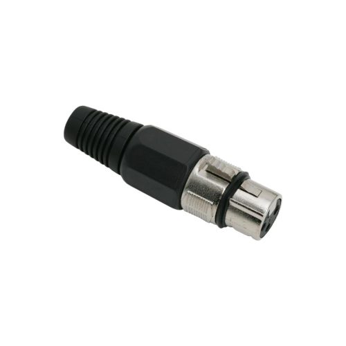 XLR aljzat • 3 pólusú