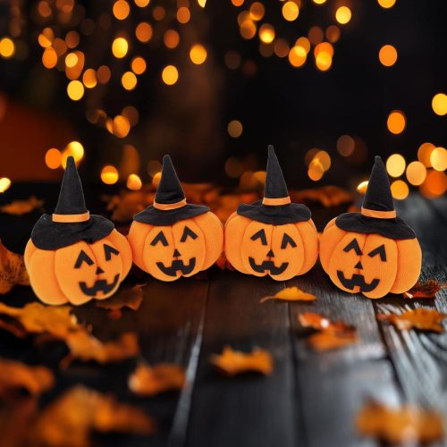 Halloween-i tök dekoráció - 15 x 15 x 22 cm