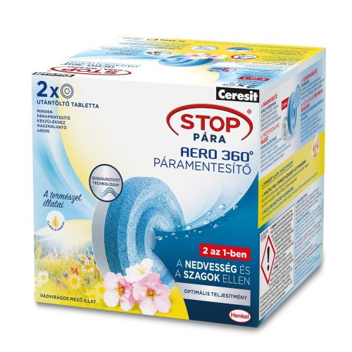 Stop Pára utántöltő tabletta - "Vadvirágos mező" - 2 x 450 g