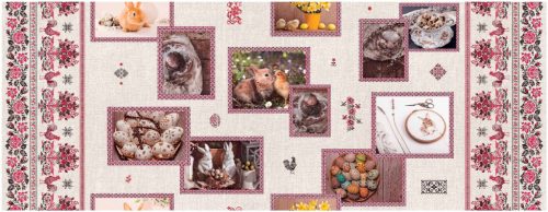 Húsvéti Asztalterítő Vegyes mintás 100x140cm