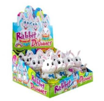 Húsvéti Rabbit Drummer-Felhúzható (12db/kínáló)