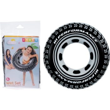 Felfújható Úszógumi Autókerék Mintával 91cm