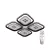 Nedes LED világítás + vezérlés 130W - J3308/B