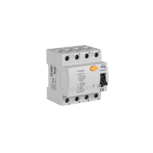 Kanlux Életvédelmi relé, 4P ITS KRD6-4 / KRD6-4/40/30 fírelé