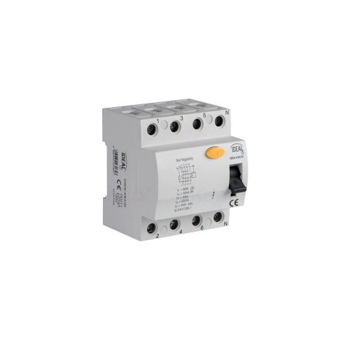 Kanlux Életvédelmi relé, 4P ITS KRD6-4 / KRD6-4/63/30 fírelé