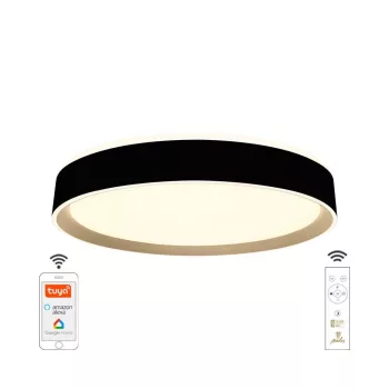   Nedes LED mennyezeti lámpa opál+távvezérlő+Wifi 48W - LC902MB