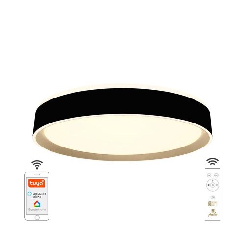 Nedes LED mennyezeti lámpa opál+távvezérlő+Wifi 48W - LC902MB