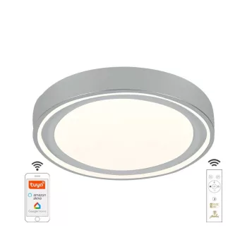   Nedes LED mennyezeti lámpa opál+távvezérlő+Wifi 48W - LC902SS