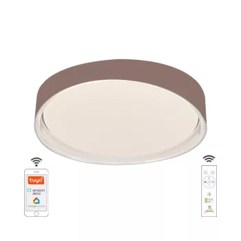   Nedes LED mennyezeti lámpa opál+távvezérlő+Wifi 48W - LC902Y