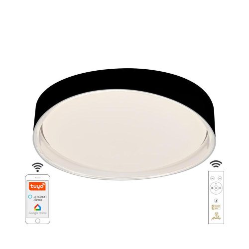 Nedes LED mennyezeti lámpa opál+távvezérlő+Wifi 48W - LC902YB