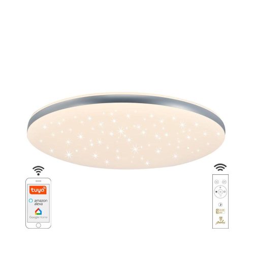 Nedes LED mennyezeti lámpa STAR+távvezérlő+Wifi 48W - LC912T