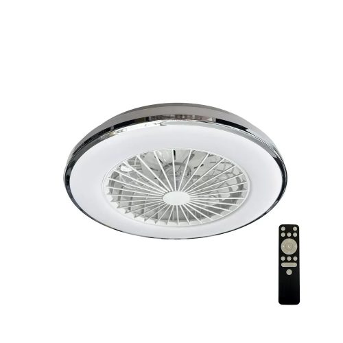 Nedes LED mennyezeti lámpa OPAL + mennyezeti ventilátor + távvezérlő 48W