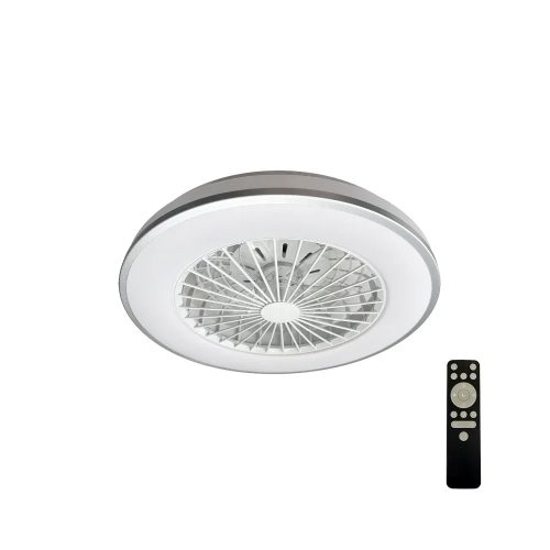 Nedes LED mennyezeti lámpa OPAL + mennyezeti ventilátor + távvezérlő 48W
