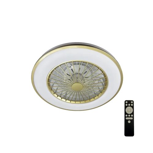 Nedes LED mennyezeti lámpa OPAL + mennyezeti ventilátor + távvezérlő 48W