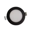 NEDES LED fény 7W/IP44/DR01/SMD/4000K/BK - LDL153/B