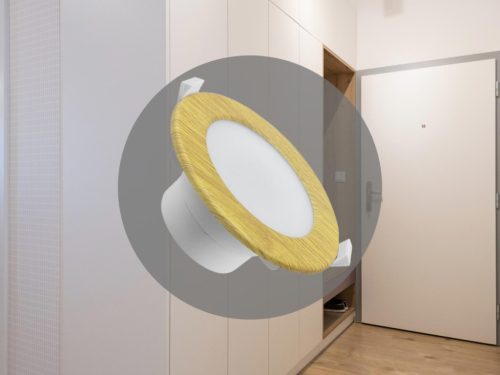 NEDES LED fény 7W / IP44 / DR01 / SMD / 4000K - LDL153/WL