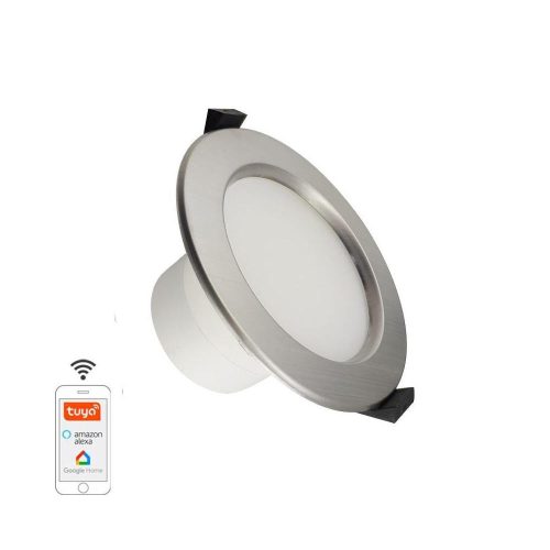 Nedes LED fény WIFI 10W/IP44/3000K-6500K/SI - LDL164/SW