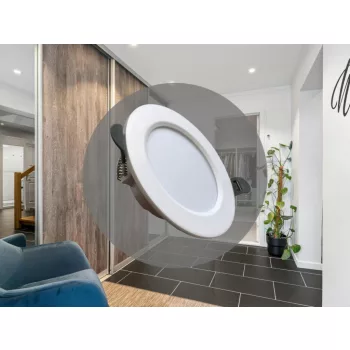 NEDES LED fény 7,5W 4000K / SMD / WH - LDL321