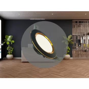NEDES LED  fény 7,5W 4000K / SMD / BK-G - LDL321BG