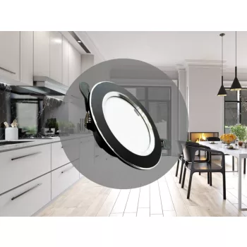 NEDES LED  fény 7,5W 4000K / SMD / BK-S - LDL321BS