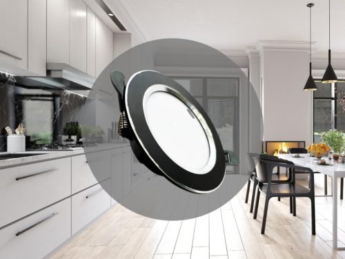 NEDES LED  fény 7,5W 4000K / SMD / BK-S - LDL321BS