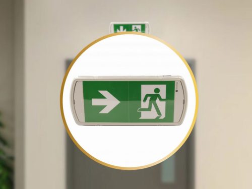 NEDES LED készenléti világítás 2W /3h / IP65 - LEL103