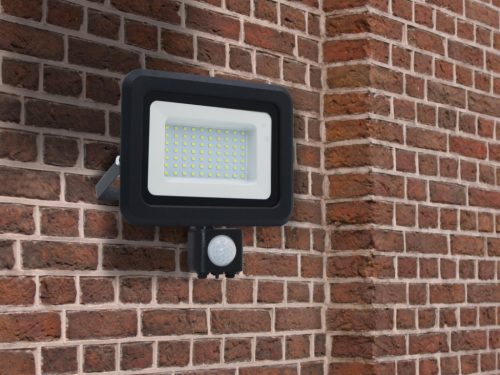 NEDES LED reflektor érzékelővel 50W / 4000K - LF0024S