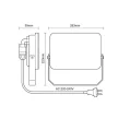 NEDES LED reflektor 100W / 4000K - LF7025