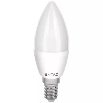 Entac LED gyertya E14 6,5W meleg fehér 3000K