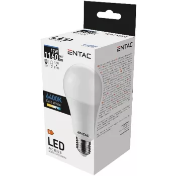 AVIDE Entac Led Globe E27 12W Cw 6400K
