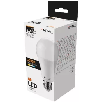 AVIDE Entac Led Globe E27 15W Nw 4000K
