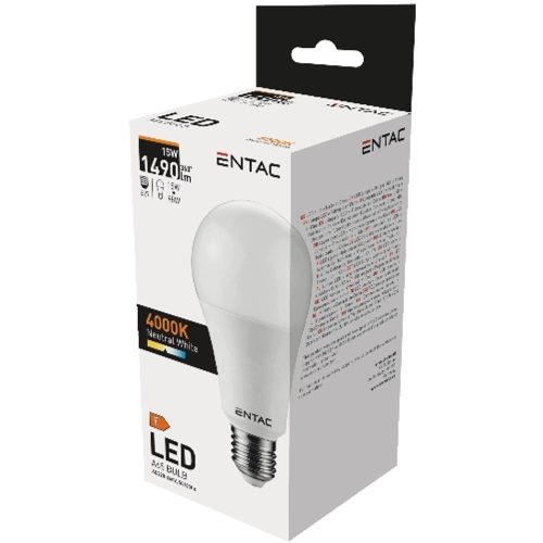 AVIDE Entac Led Globe E27 15W Nw 4000K