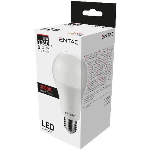 AVIDE Entac Led Globe E27 15W Ww 3000K