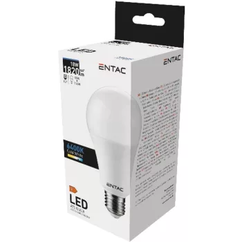 AVIDE Entac Led Globe E27 18W Cw 6400K