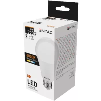 AVIDE Entac Led Globe E27 8W Nw 4000K