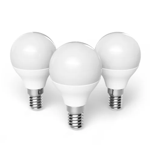 Entac LED Mini gömb E14 6,5W természetes fehér 4000K 3-Pack