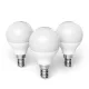 Entac LED Mini gömb E14 6,5W természetes fehér 4000K 3-Pack