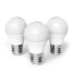 Entac LED Mini gömb E27 6,5W természetes fehér 4000K 3-Pack