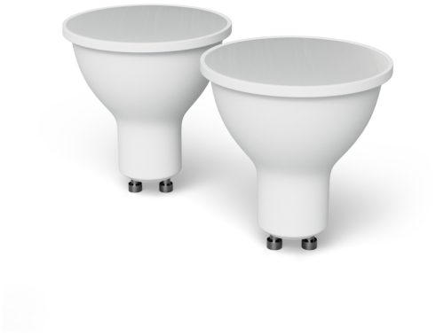Entac LED Spot Wide Angle GU10 4W természetes fehér 4000K Duo Pack