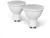 Entac LED Spot Wide Angle GU10 4W természetes fehér 4000K Duo Pack