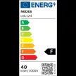 Nedes LED lámpatest 40W/IP40 WTL1200/2835/4000K - LNL124
