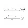 Nedes LED lámpatest 10W/IP20 BL/600/2835/4000K - LNL922