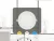 NEDES LED beépített panel 12W / PR / SMD / 3000K - 4000K - 6000K / WH - LPL133