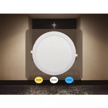  NEDES LED beépített panel 24W / PR / SMD / 3000K - 4000K - 6000K / WH - LPL135