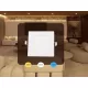 NEDES LED beépített panel 6W / PS / SMD / 3000K - 4000K - 6000K / WH - LPL231