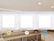NEDES LED beépített panel 18W / PS / SMD / 3000K - 4000K - 6000K / WH - LPL234