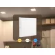 NEDES LED panel falon kívüli 18W / PSSF / SMD / 3000K - 4000K - 6000K / WH - LPL434