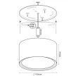 NEDES LED fény 12W 4000K / SMD / BK - LPL522B